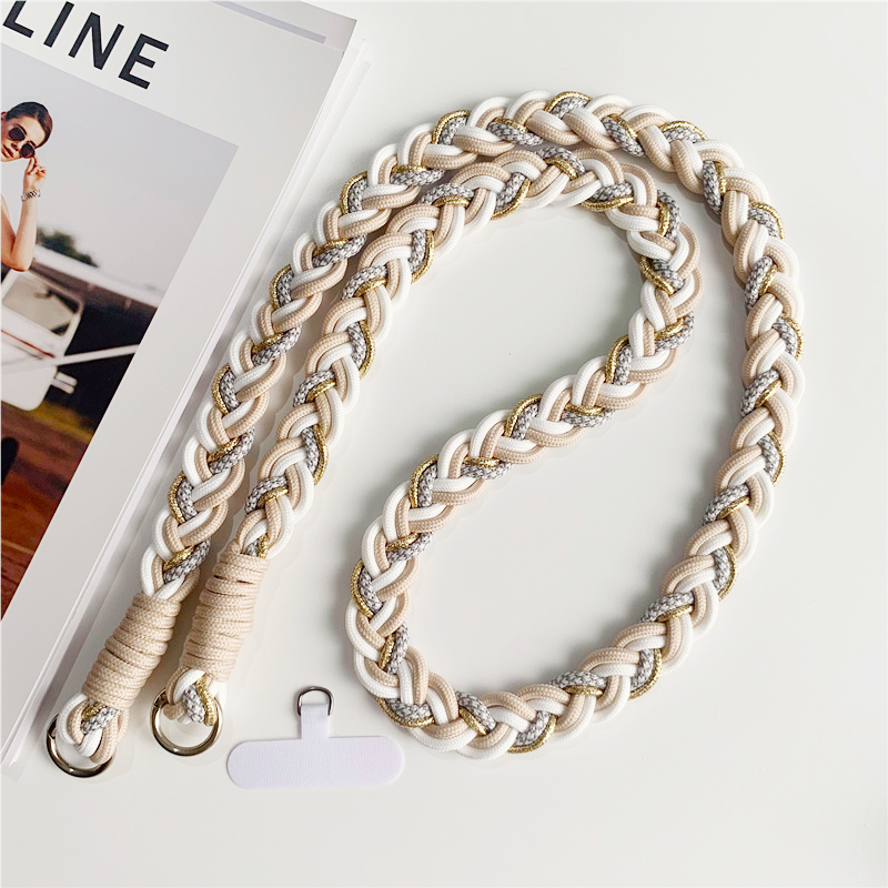Crossbody Lanyard Neck Strap Case - Nieuwe telefoonkoord Afneembare verstelbare ketting Lanyards
