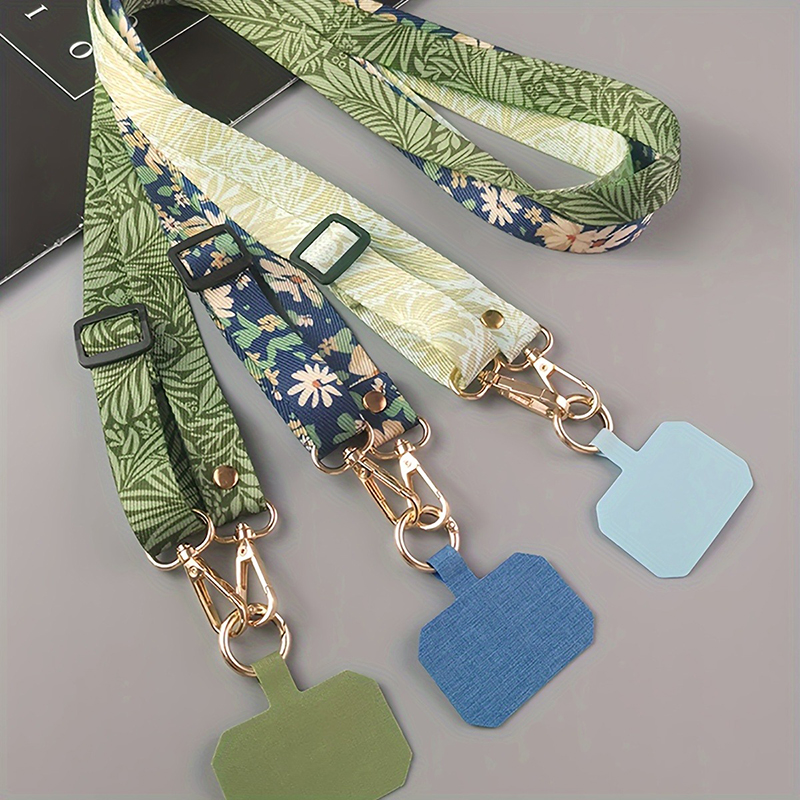 Crossbody Lanyard Neck Strap Case - Geschilderde Crossbody Mobiele Telefoon Lanyard Strap