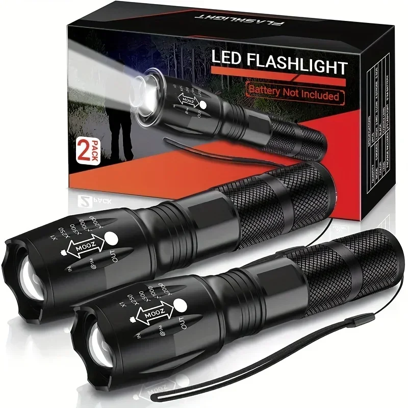 Power Banks - High Power T6 Led Zaklampen Camping