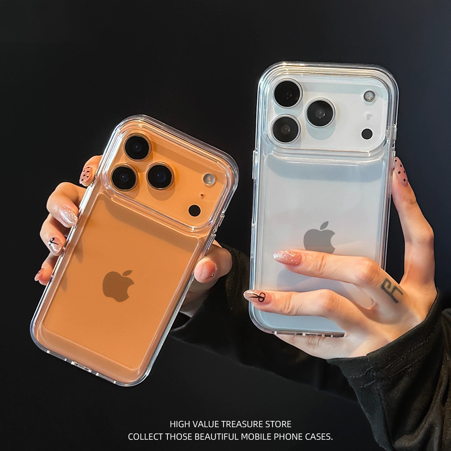 Clear Shockproof Bumper Case - Telefoonhoesje voor iPhone 17 lucht 16