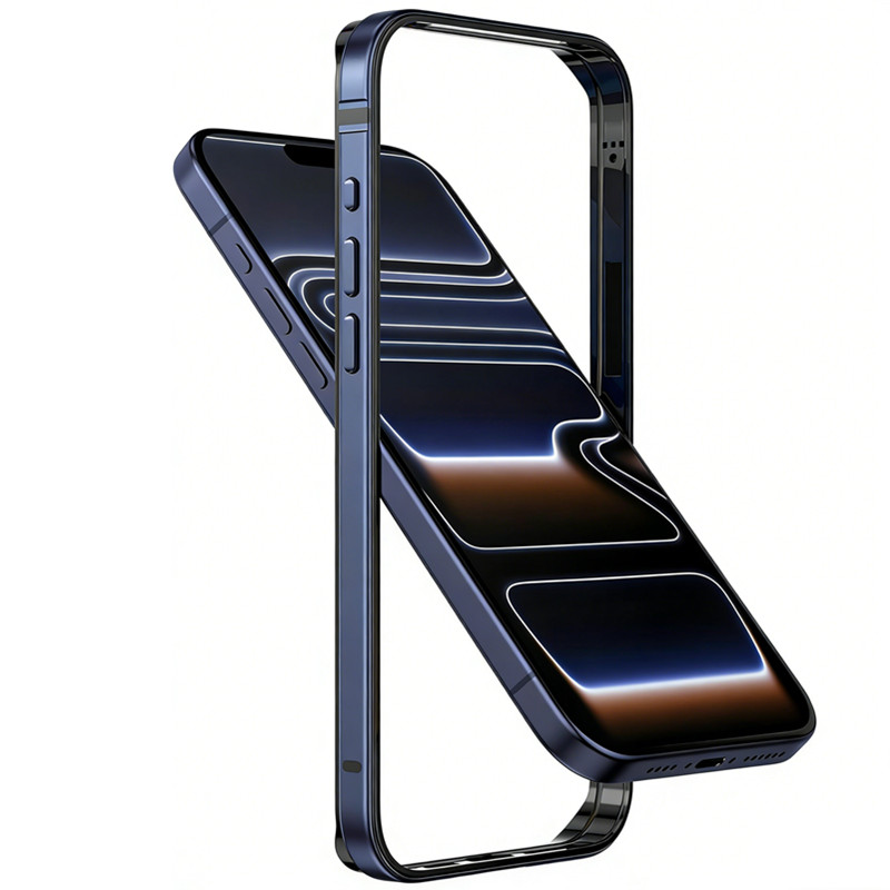 Metal Bumper Aluminum Frame Case - Aluminium Metal Bumper Slim Case voor