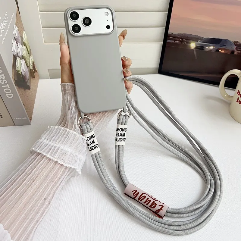 Crossbody Lanyard Neck Strap Case - Originele Lanyard Case voor iPhone 18