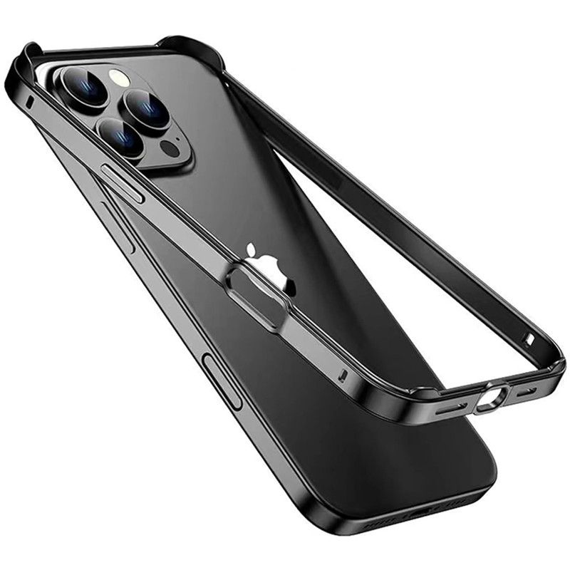 Metal Bumper Aluminum Frame Case - Aluminium Frame Metalen Bumper Case voor