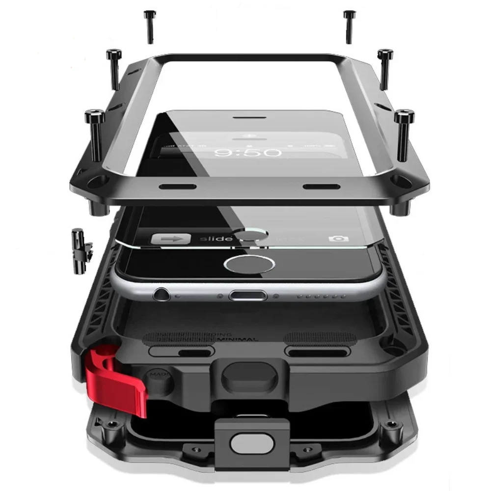 Heavy Duty 360 Full Body Protective Case - hoesje voor iPhone 16 15 13