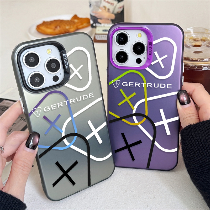 Matte Hard Pc Back Case - Mode G-Gertrudes harde telefoonhoes voor iPhone