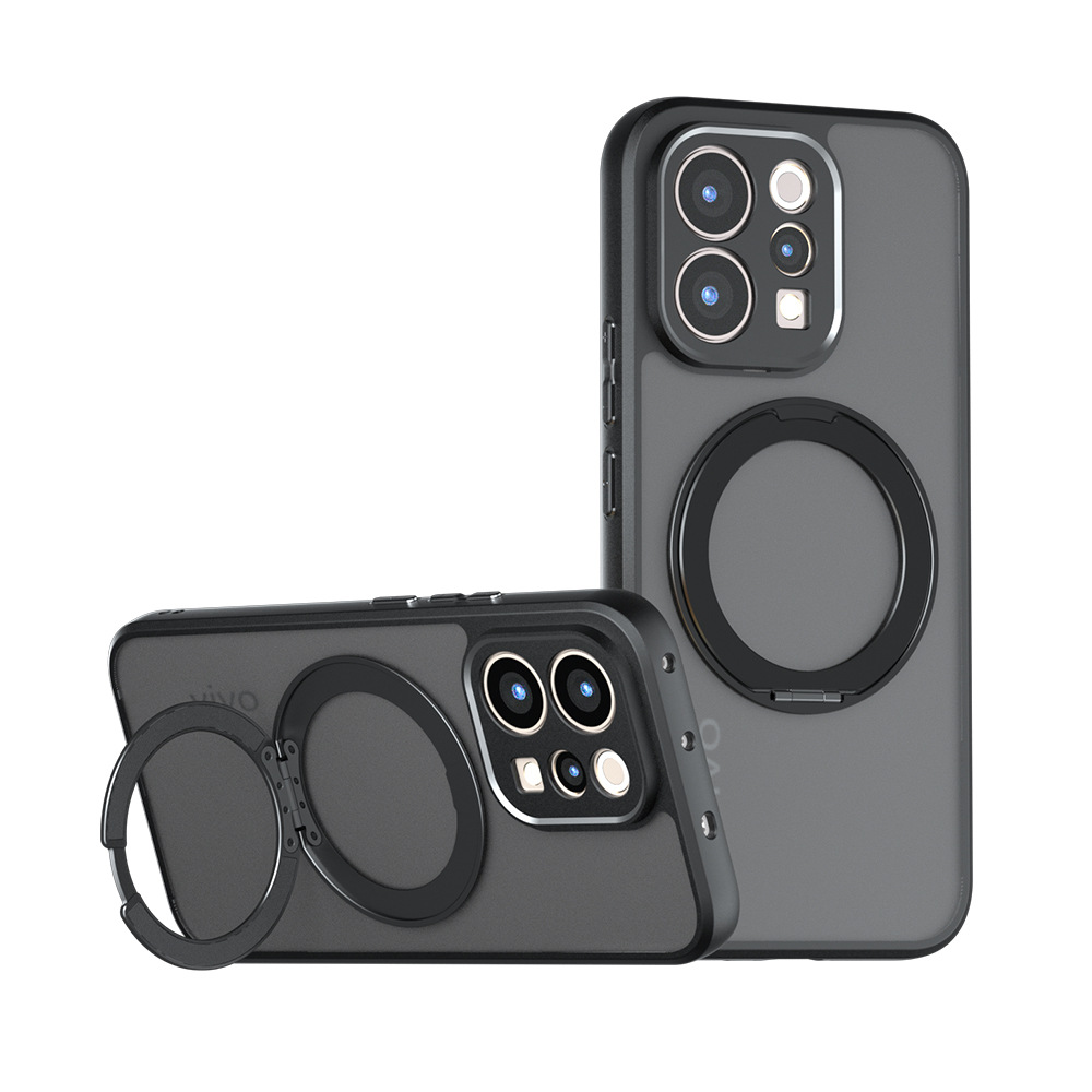 Matte Hard Pc Back Case - VIVO V70 Elite hoesje harde ringstandaard