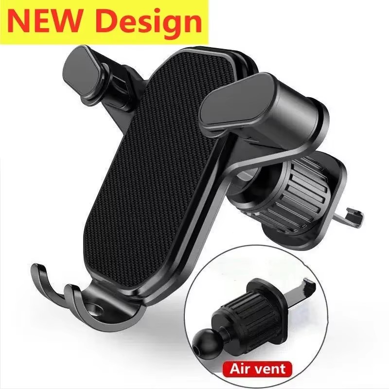 Phone Stands - Universele autohaakhouder voor telefoon, zwaartekracht-mobielhouder, GPS-ondersteuning,