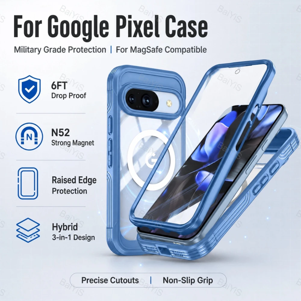 Screen Protectors - MagSafe-compatibele hoes met ingebouwde screenprotector en