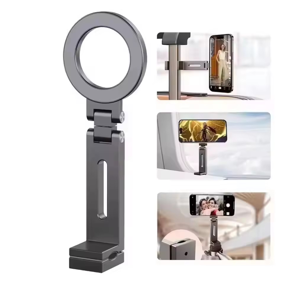 Phone Stands - Universele magnetische telefoonhouder Reisbenodigdheden Flexibele rotatie