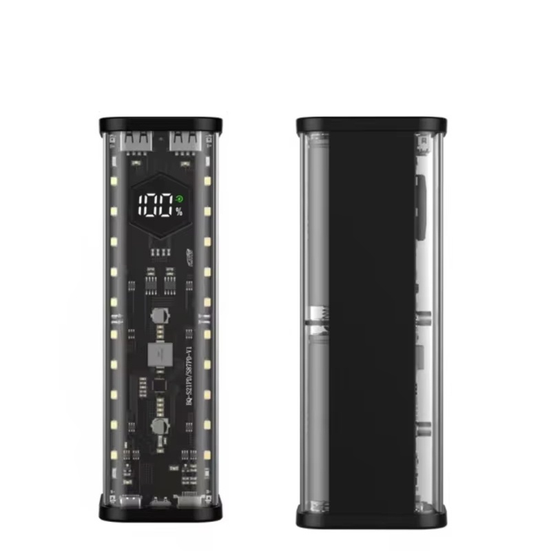 Power Banks - 18650 Powerbank Behuizing USB C Micro