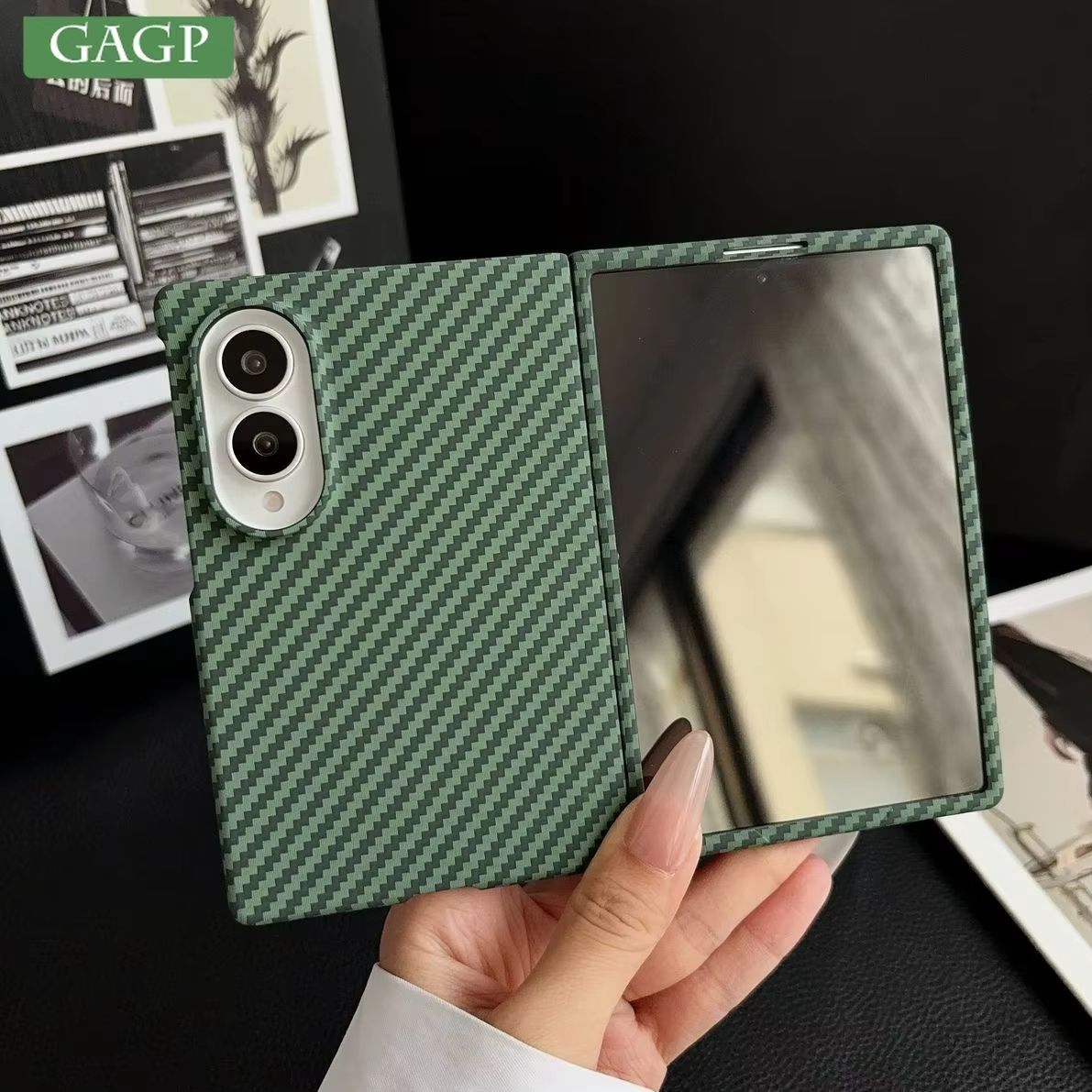 Screen Protectors - ZFold 8 hoesje met ingebouwde screenprotector,