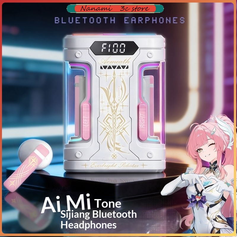 Earphones - Anime Elysia TWS Bluetooth Oortelefoon Semi-In-Ear