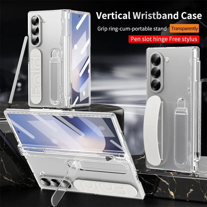 Screen Protectors - Luxe Polsband Houder Scharnier Telefoonhoesje voor