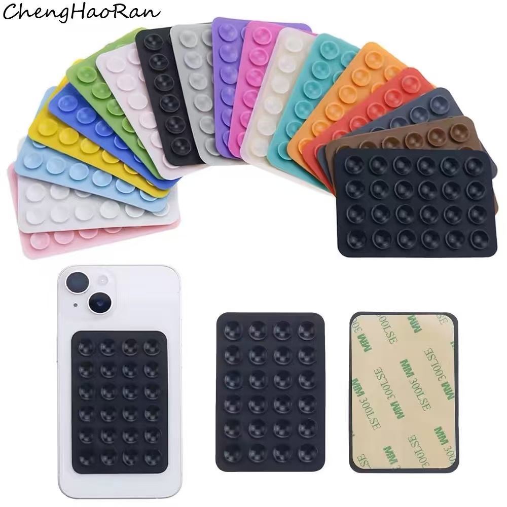 Phone Cases - Multifunctionele siliconen zuignap telefoonhouder pad hangende