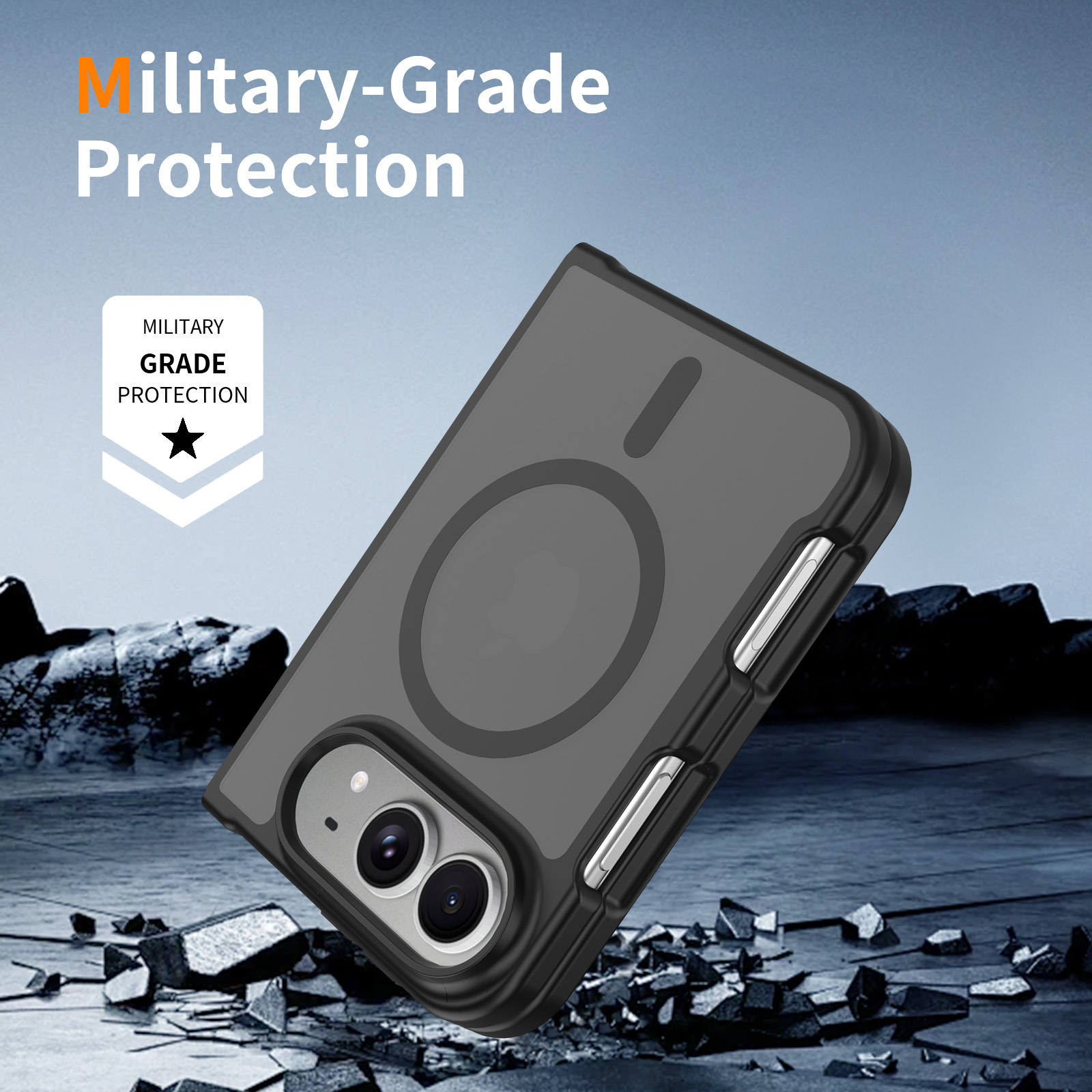Screen Protectors - Ultraslanke, matte magnetische telefoonhoes voor de
