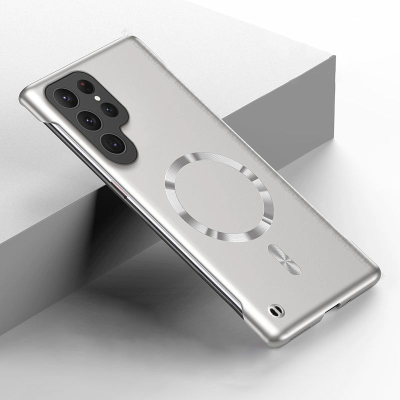 Ultra Thin Frameless Phone Cover - Dunne Frameloze Magnetische Telefoonhoes Voor Magsafe