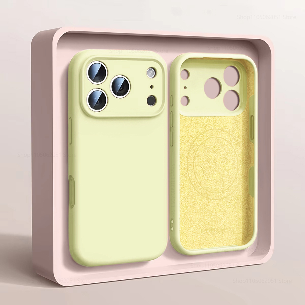 Liquid Silicone Magnetic Phone Case - MagSafe Magnetische telefoon hoesjes voor iPhone