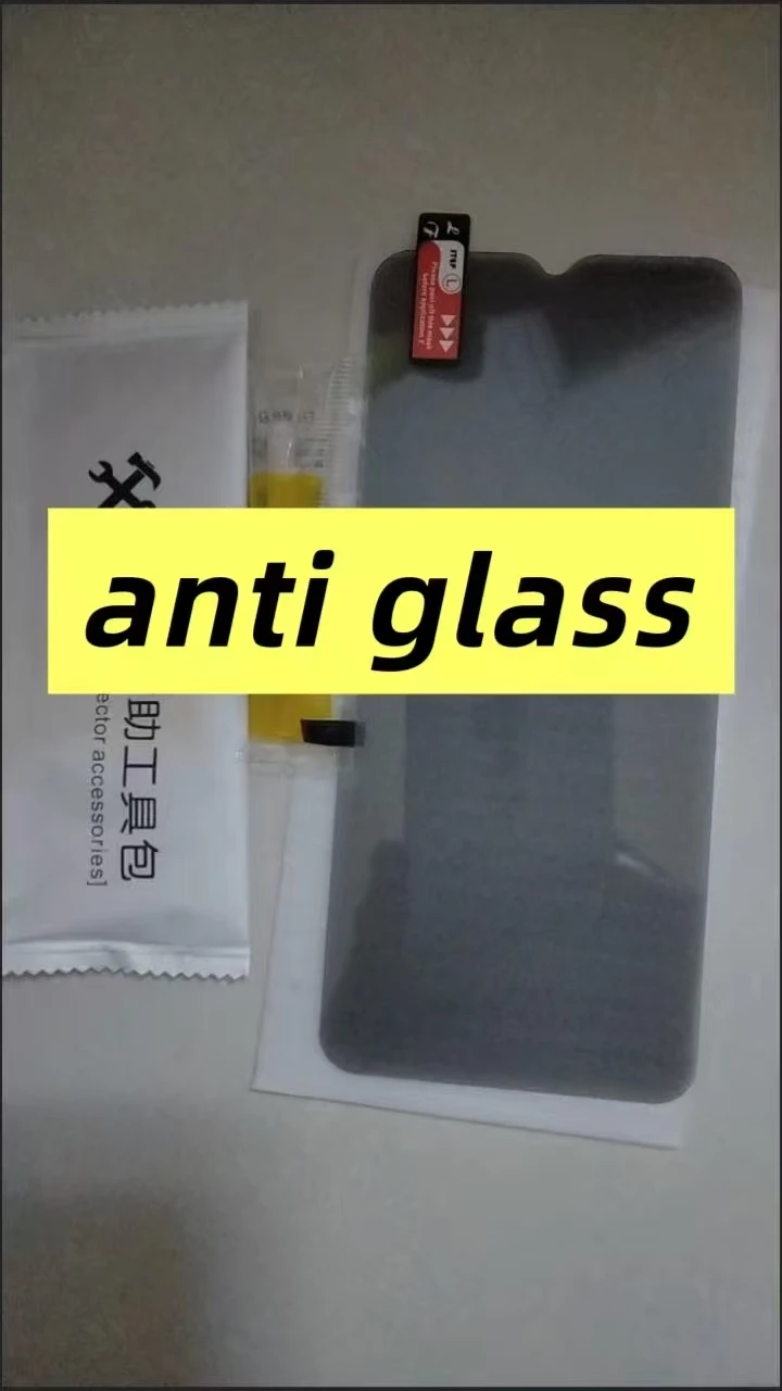 Anti Spy Privacy Glass Case - Anti-spion gehard glas case voor samsung