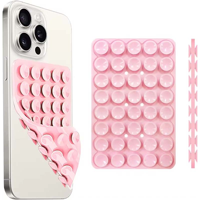 Phone Cases - Siliconen zuignap telefoonstandaard met sterke dubbelzijdige