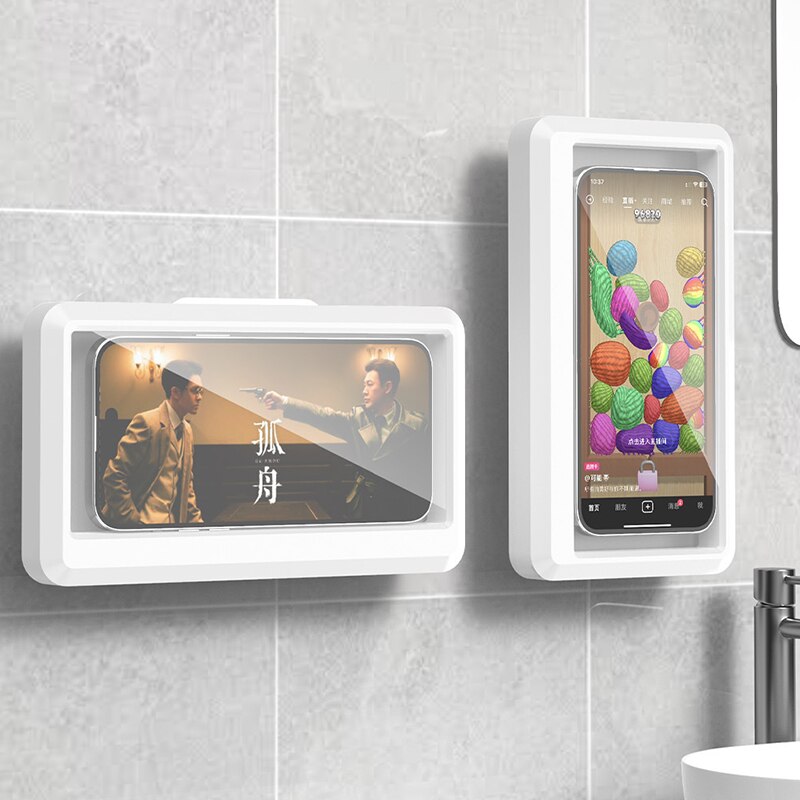 Phone Cases - Waterdichte telefoonhouder voor de badkamer, wandbevestiging
