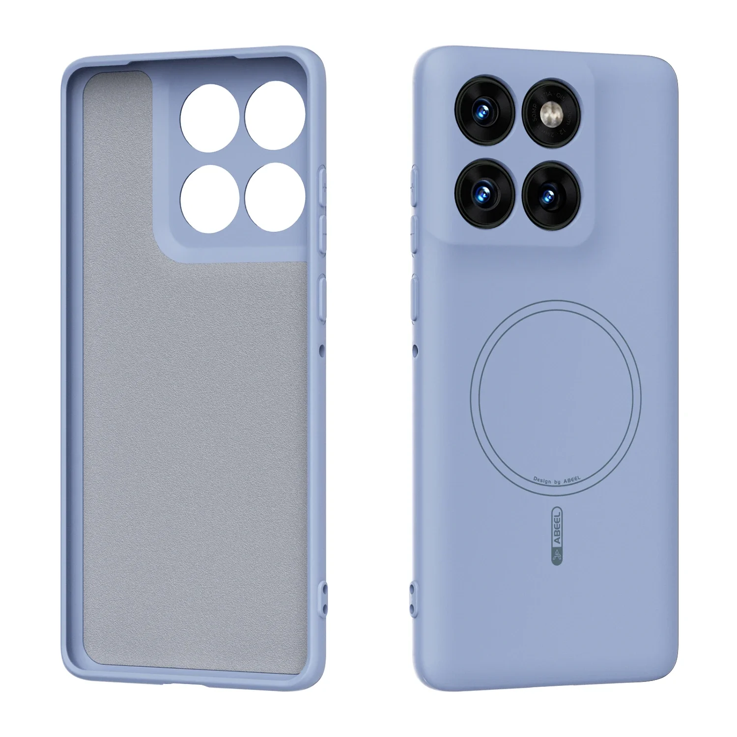 Liquid Silicone Magnetic Phone Case - Officiële telefoonhoes voor Motorola Moto Edge