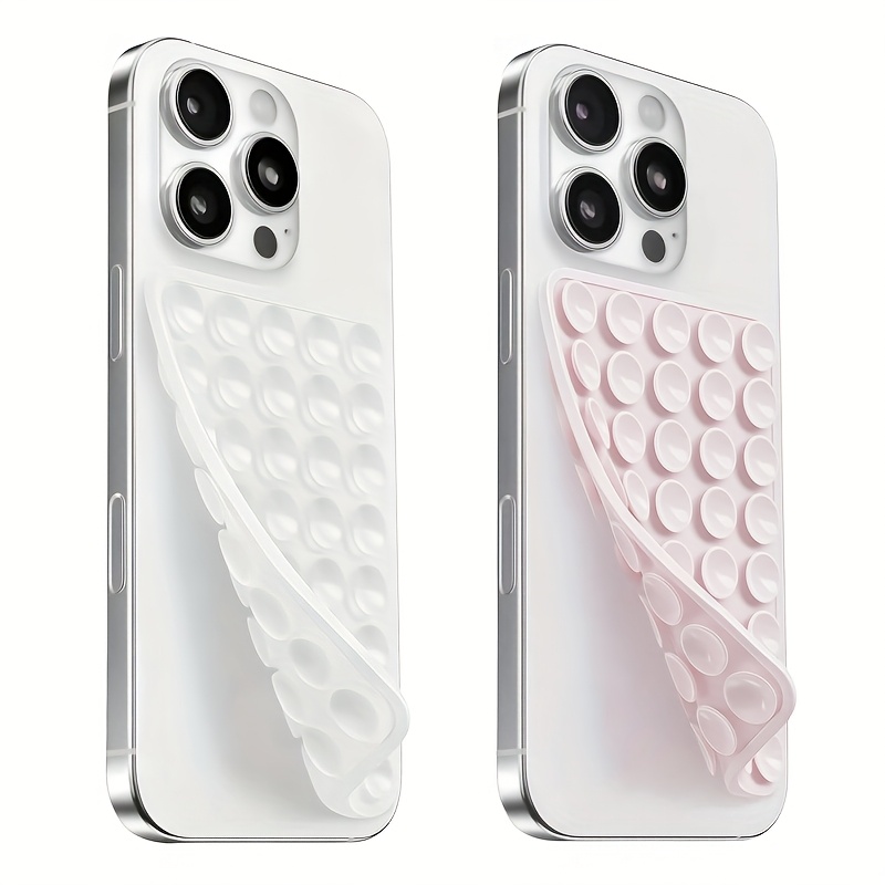 Phone Stands - 2 stuks dubbelzijdige siliconen zuignap telefoonstandaard