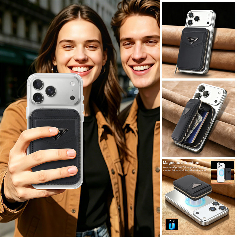 Ritsportemonnee kaarthouder ho - Leather Wallet Card Holder Phone Cover recensie en prijs