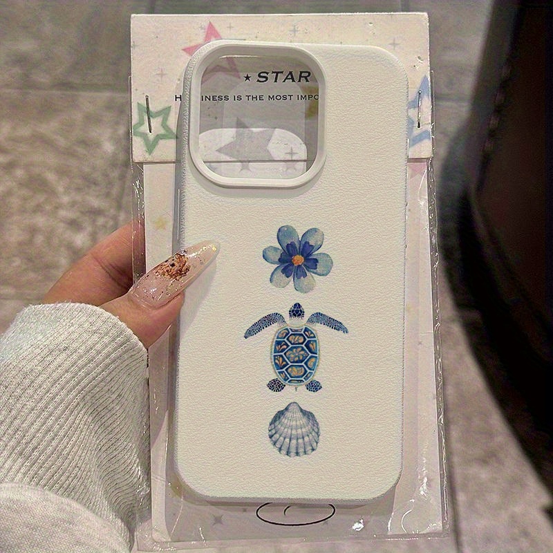 Witte Lychee Textuur Vintage B - Vintage Floral Pattern Soft Case recensie en prijs
