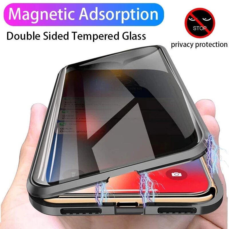 Huawei nova Y74 Y73 Y63 Y72S A - Anti Spy Privacy Glass Case recensie en prijs