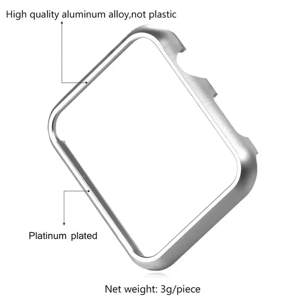 Metalen Hoes Voor Apple Watch  - Metal Bumper Aluminum Frame Case recensie en prijs