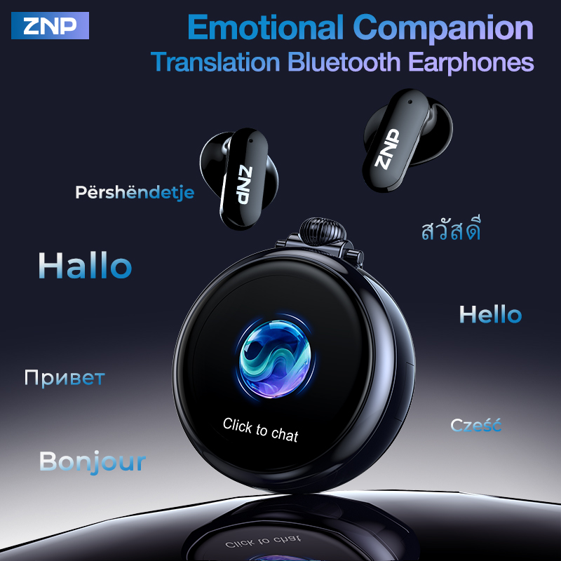 2026 Nieuwste ZNP Draadloze AI - Earphones recensie en prijs