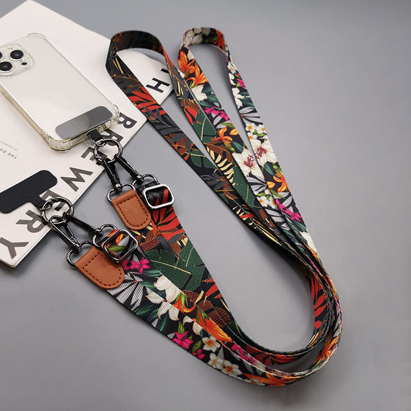 Tropisch patroon Crossbody mob - Crossbody Lanyard Neck Strap Case recensie en prijs