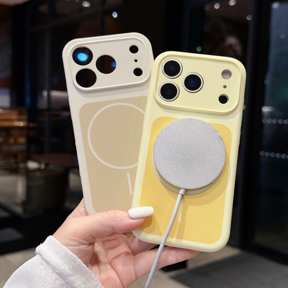 Nieuwe officiële vloeibare sil - Liquid Silicone Magnetic Phone Case recensie en prijs