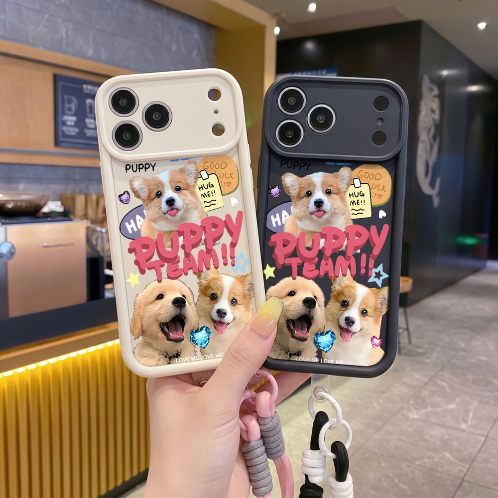 Zachte telefoonhoesjes met pol - Cute Cartoon Wrist Strap Silicone Case recensie en prijs