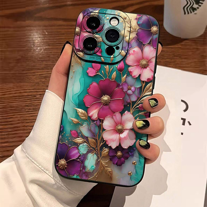 Vintage bloemenpatroon zachte  - Vintage Floral Pattern Soft Case recensie en prijs