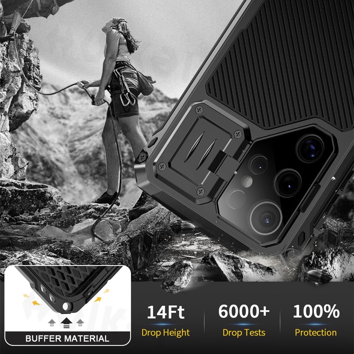 Hoesje voor Samsung Galaxy S25 - Heavy Duty 360 Full Body Protective Case recensie en prijs
