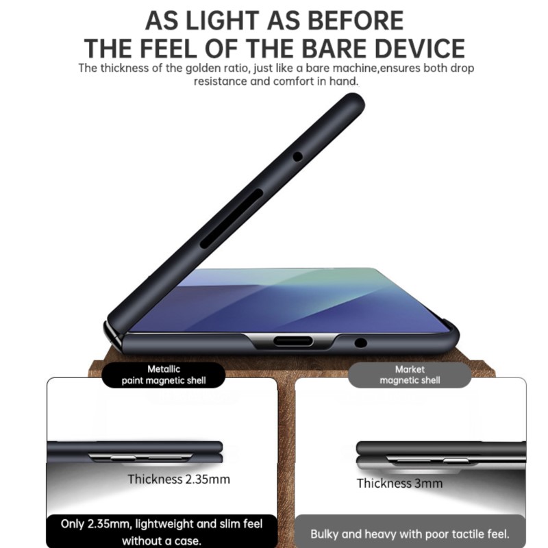 Ultradunne frameloze magnetisc - Ultra Thin Frameless Phone Cover recensie en prijs