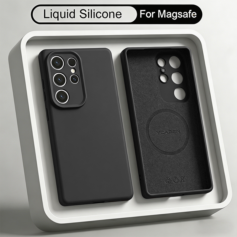 Magnetische vloeibare silicone - Liquid Silicone Magnetic Phone Case recensie en prijs