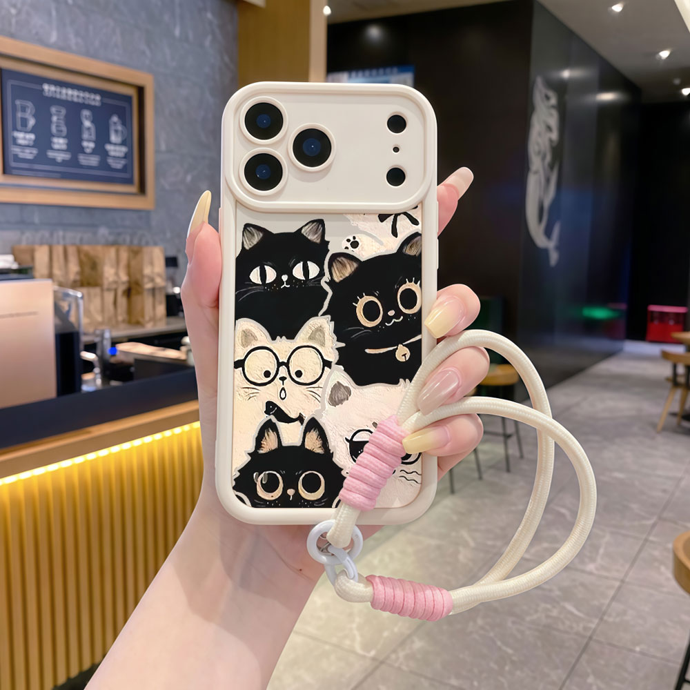 Schokbestendige lanyard schatt - Cute Cartoon Wrist Strap Silicone Case recensie en prijs