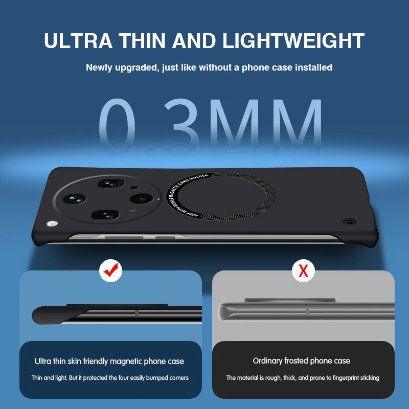 Geen Rand Dunne Telefoon Case  - Matte Hard Pc Back Case recensie en prijs