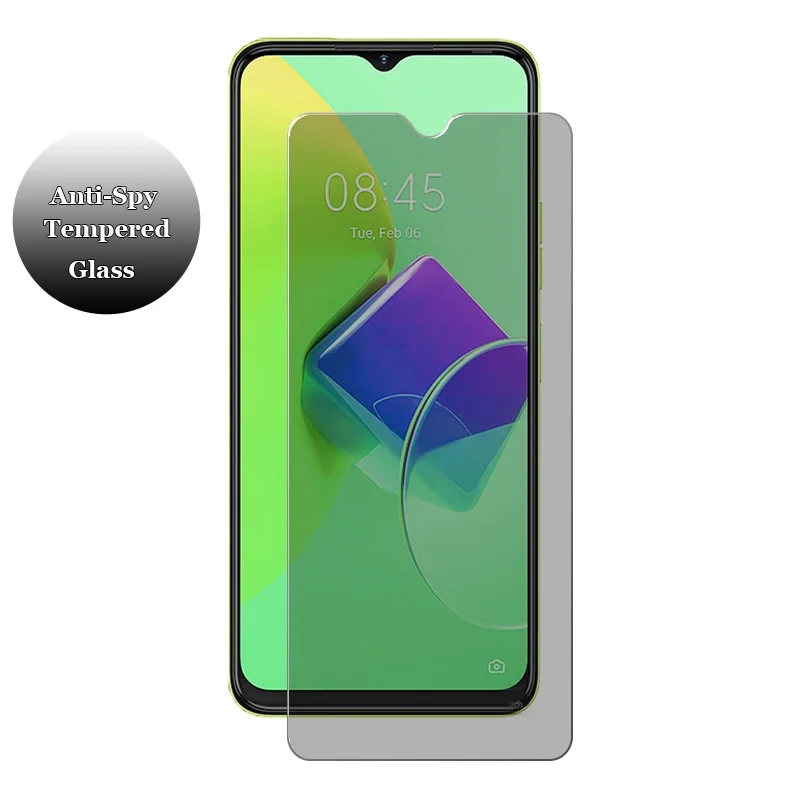 Anti-spion case voor vivo y55s - Anti Spy Privacy Glass Case recensie en prijs