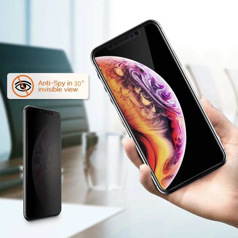 Anti-spion case voor vivo y55s - Anti Spy Privacy Glass Case recensie en prijs