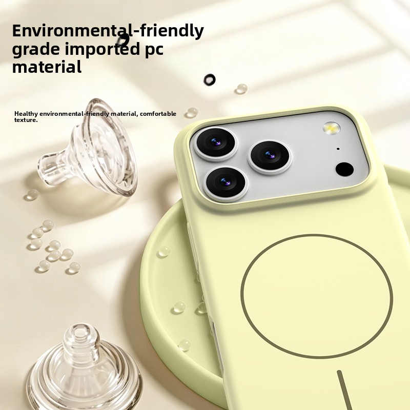 Matte zachte vloeibare silicon - Liquid Silicone Magnetic Phone Case recensie en prijs