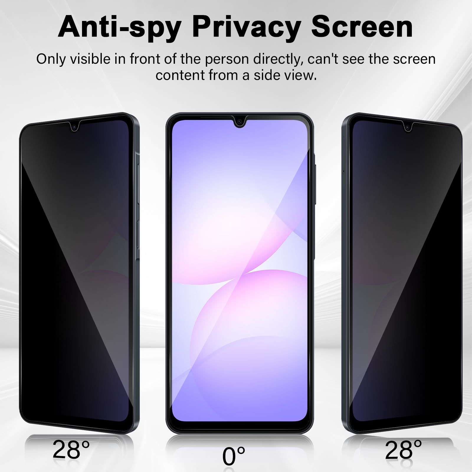 Anti Spy Screen Protector Voor - Anti Spy Privacy Glass Case recensie en prijs