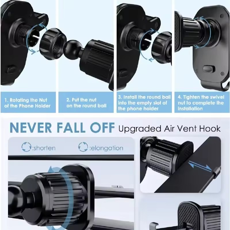Universele autohaakhouder voor - Phone Stands recensie en prijs