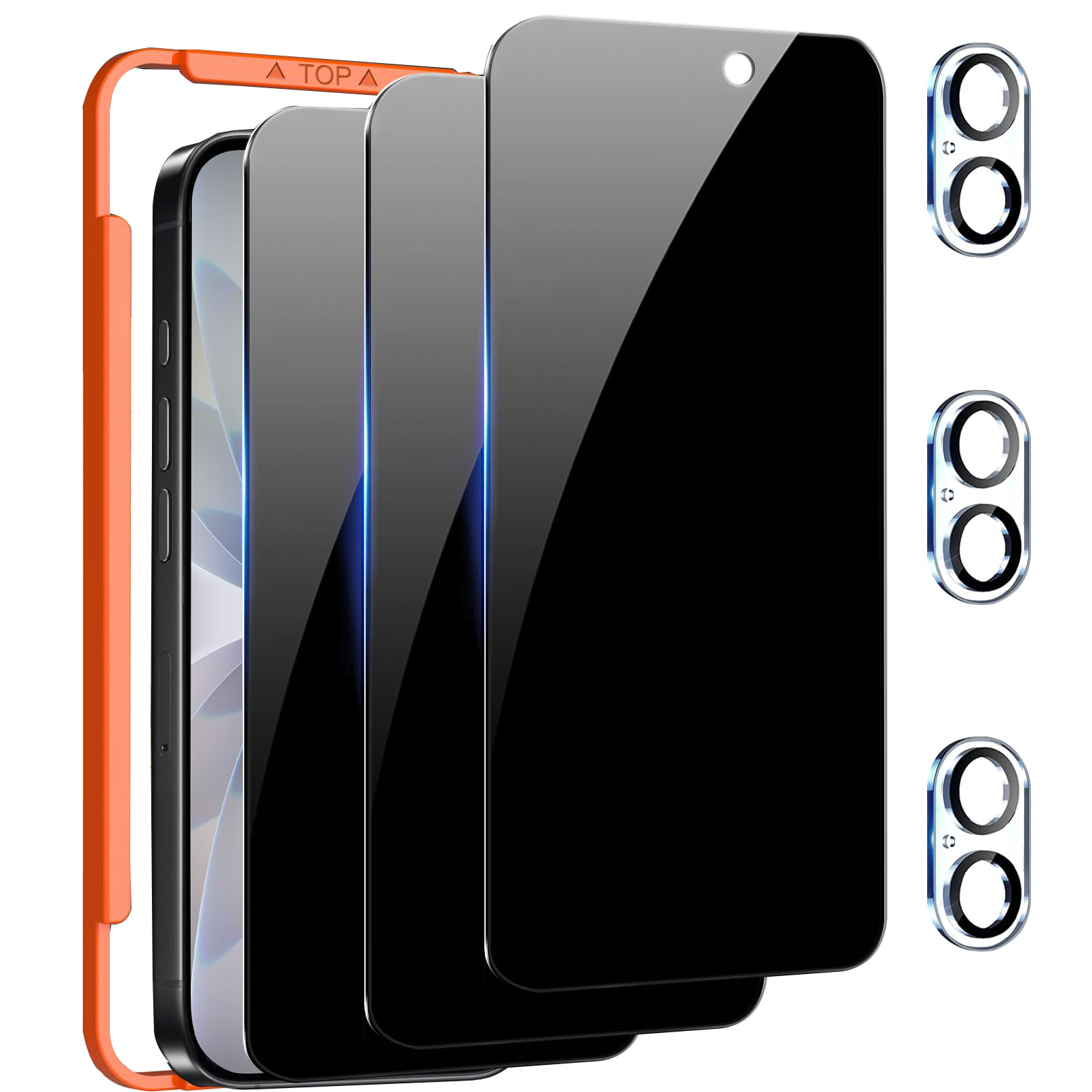 3-pack privacyschermbeschermer - Anti Spy Privacy Glass Case recensie en prijs