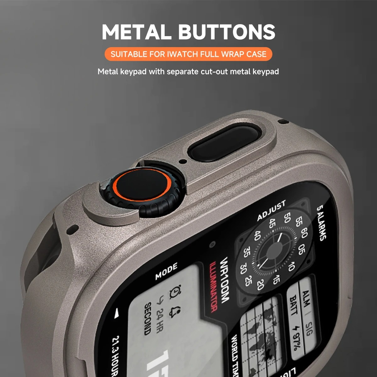Metalen behuizing voor Apple W - Metal Bumper Aluminum Frame Case recensie en prijs