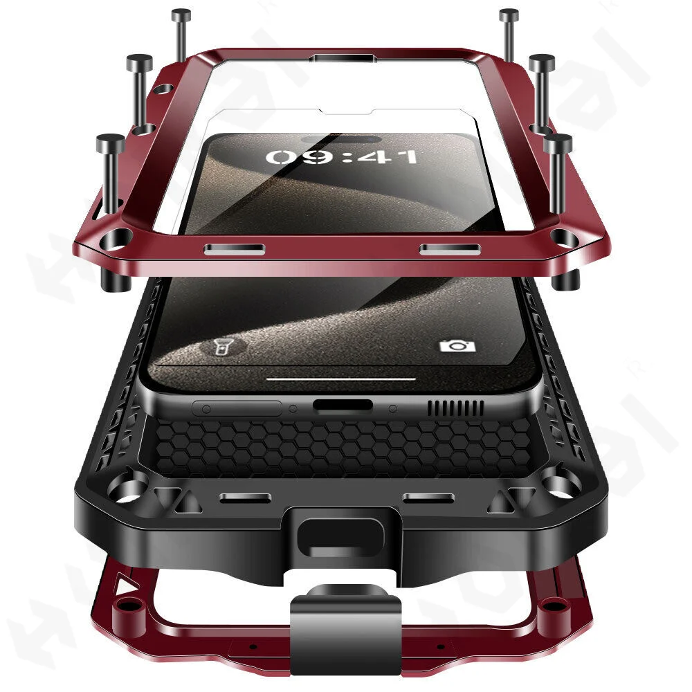 hoesje voor iPhone 17 16 15 14 - Heavy Duty 360 Full Body Protective Case recensie en prijs