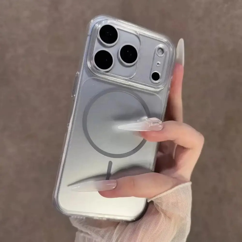 Titanium Kleur Voor Magsafe Ma - Clear Shockproof Bumper Case recensie en prijs