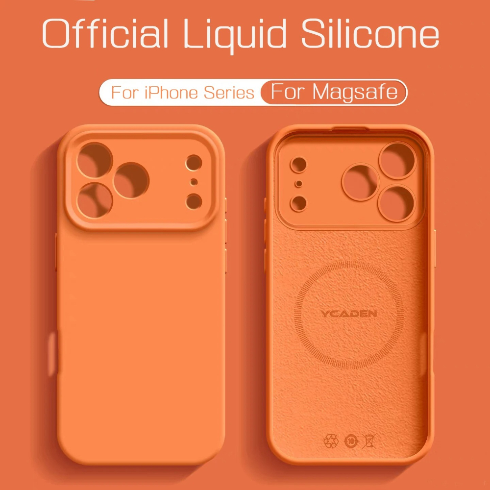Modellen in macaronkleuren, or - Liquid Silicone Magnetic Phone Case recensie en prijs